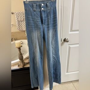 Altar'd State Blue Flare Jeans